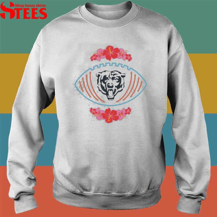 Official Majestic threads cream chicago bears latino heritage floral  Football T-shirt, hoodie, tank top, sweater and long sleeve t-shirt