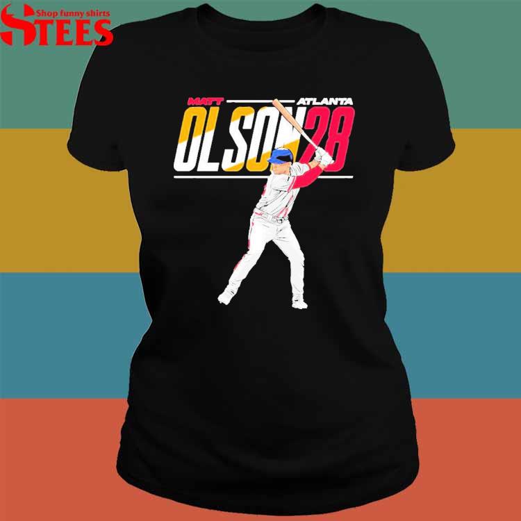 Official Matt olson atlanta braves cartoon vintage T-shirt, hoodie, tank  top, sweater and long sleeve t-shirt