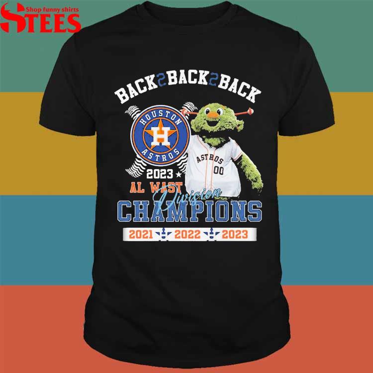 Original MLB Houston Astros Back2back2back 2023 AL East Division Champions  2021 2022 2023 Shirt, hoodie, sweater, long sleeve and tank top