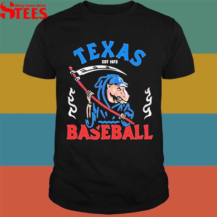 Texas Rangers Reaper Baseball Shirts Mlb Texas Rangers Games T Shirt,  hoodie, sweater, long sleeve and tank top