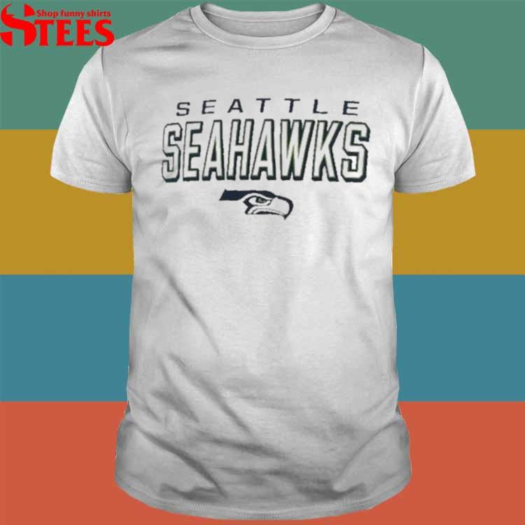 Men's Nike Heathered Gray Seattle Seahawks Primary Logo T-Shirt