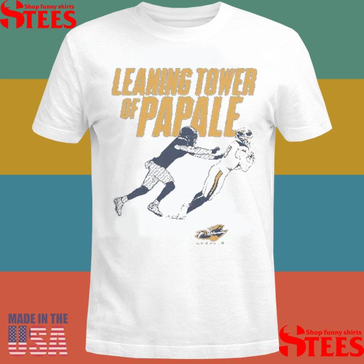 Official Memphis Showboats Vinny Papale Leaning Tower Catch Shirt