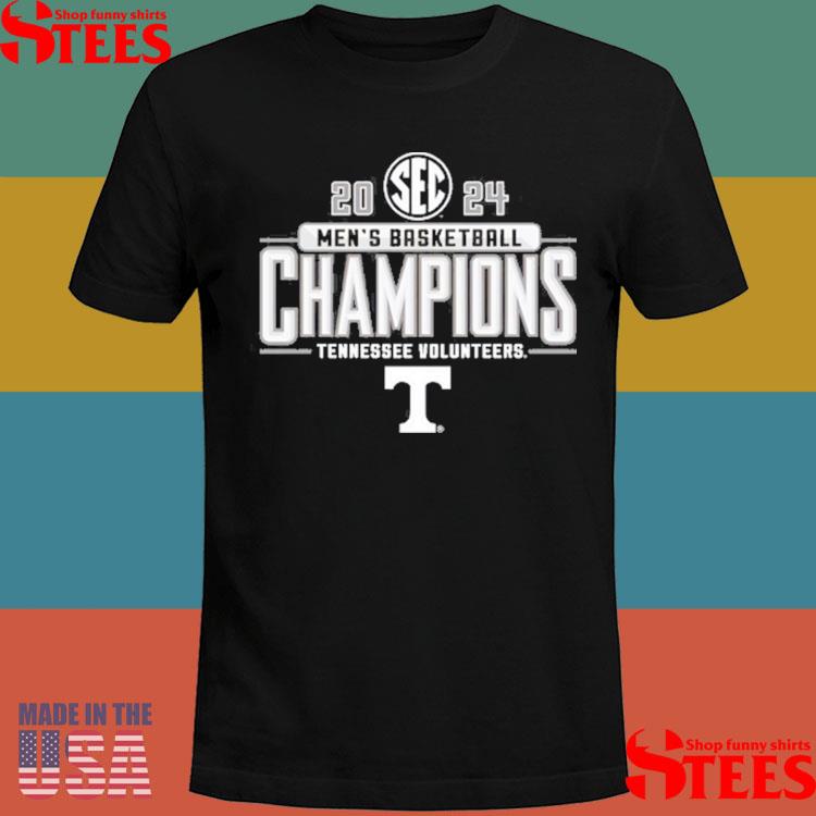 Official Tennessee Men's Basketball Sec Champions 2024 Shirt