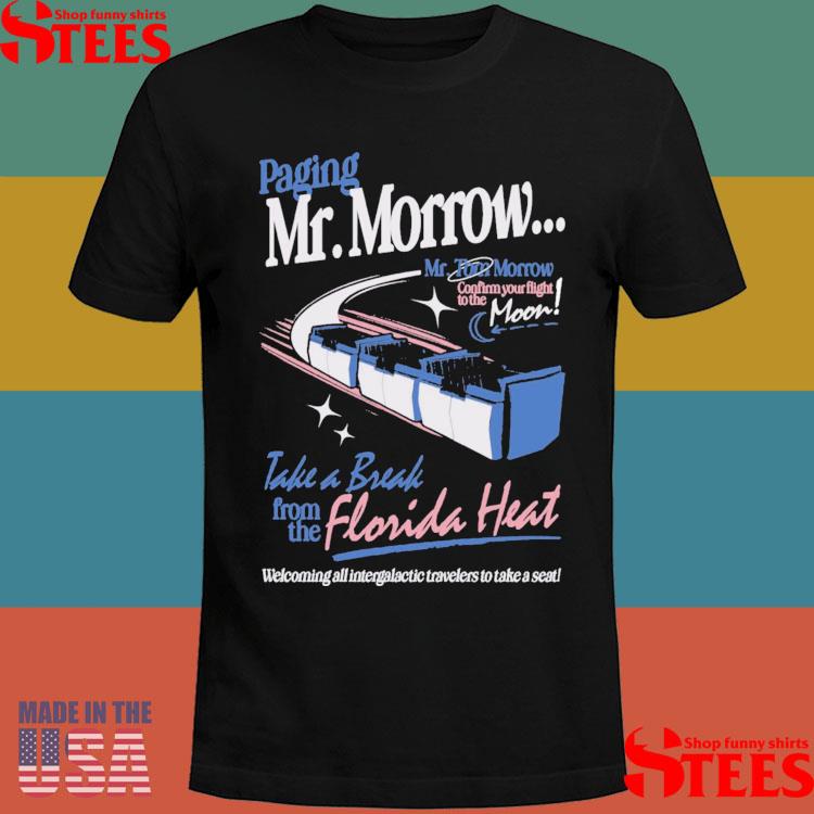 Official The Lost Bros Paging Mr. Morrow Shirt