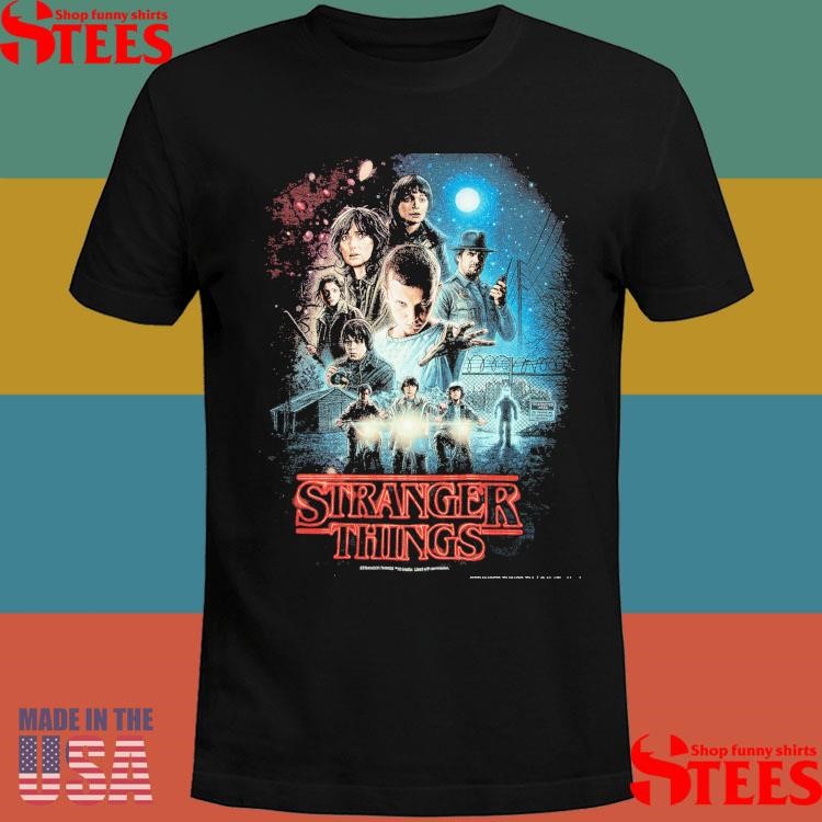 L Netflix Stranger Things X weber Tee