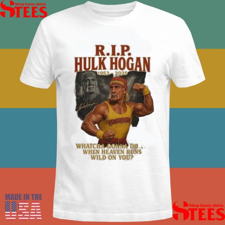 Rip Hulk Hogan Hulkamania Tanktop - ärmellos, Unisex, Für Fitness & Streetwear - 1953-2025 Edition