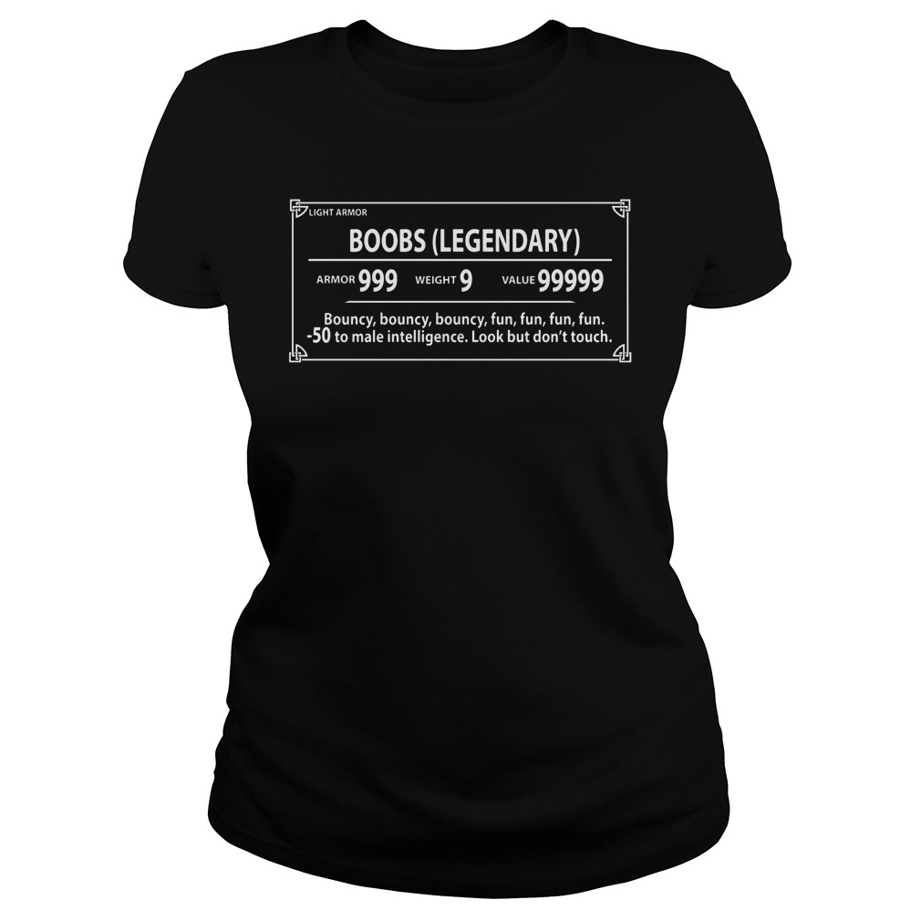 legendary boobs shirt