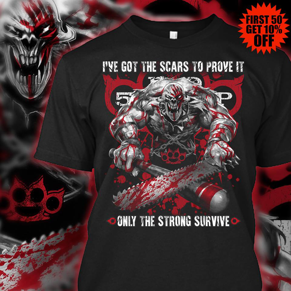 edge earn your scars t shirt