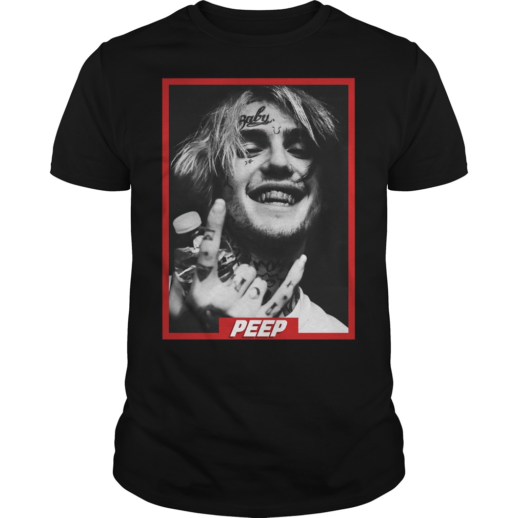 lil peep show shirt