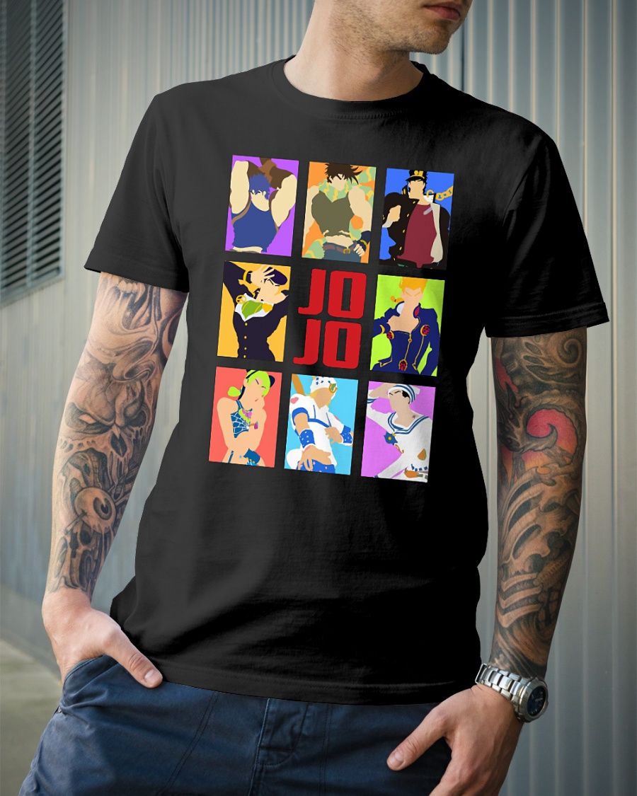 jojo part 5 t shirt