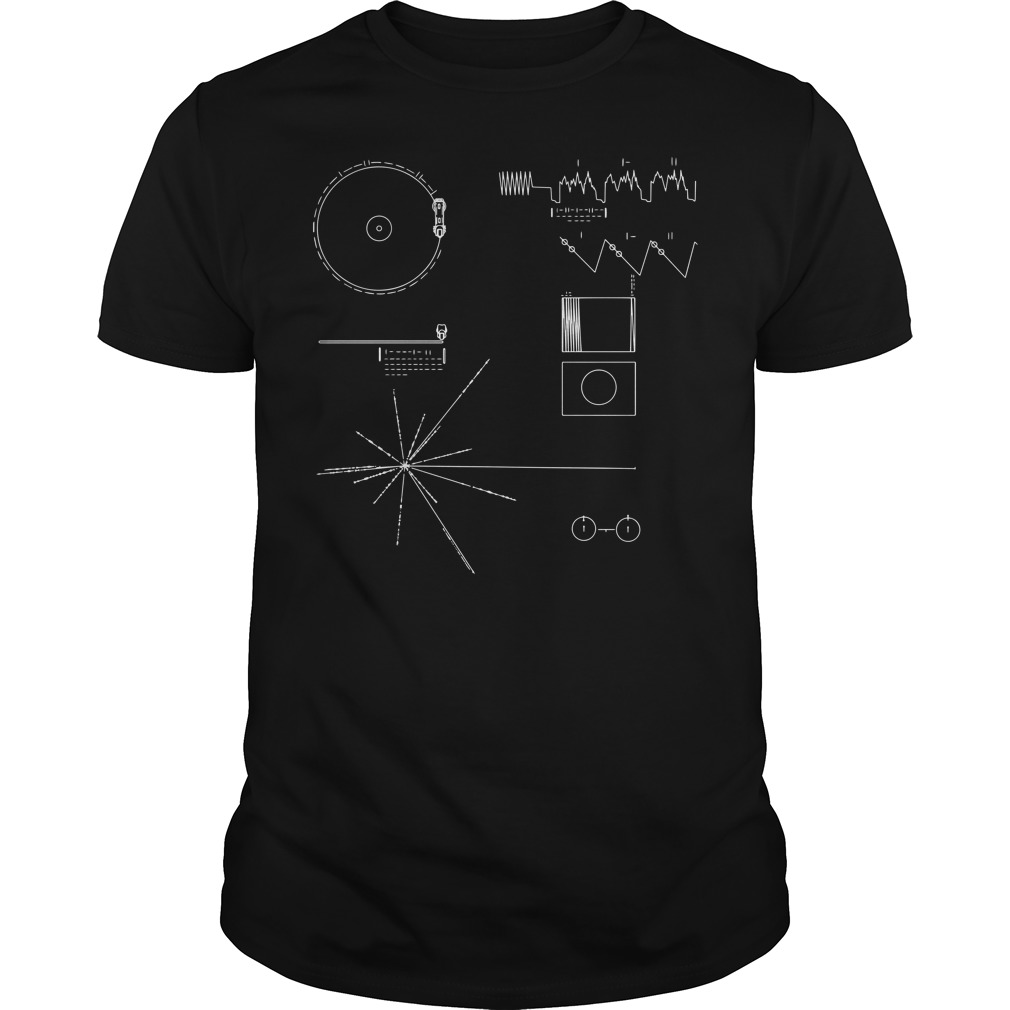 voyager golden record shirt