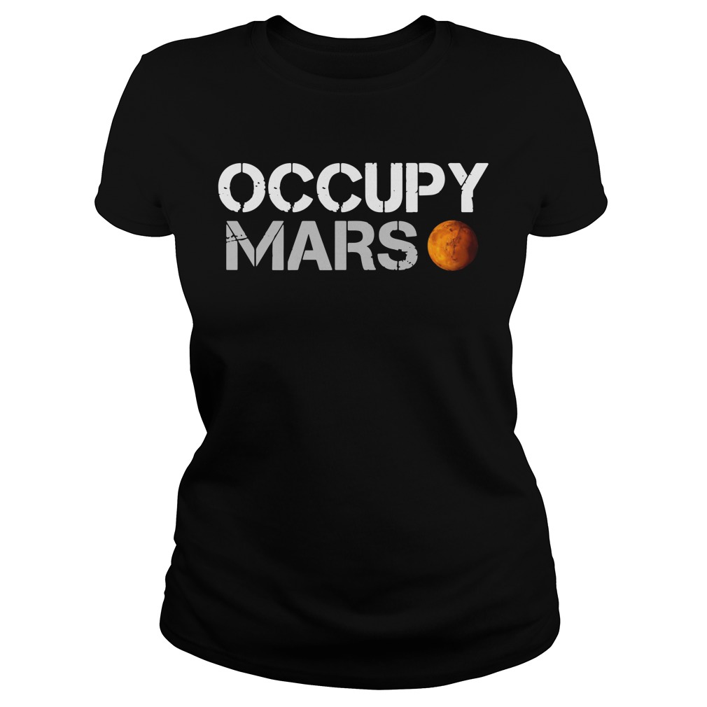 occupy mars tee shirt