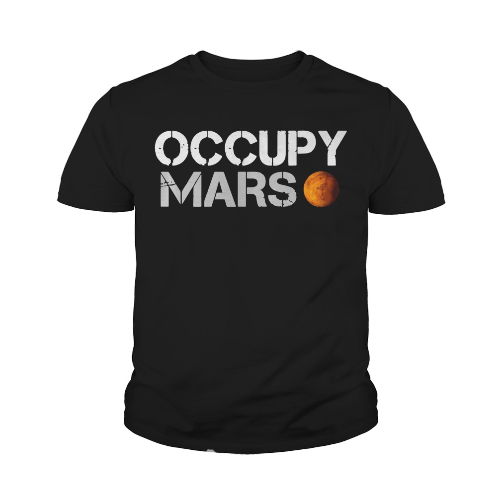 elon musk occupy t shirt