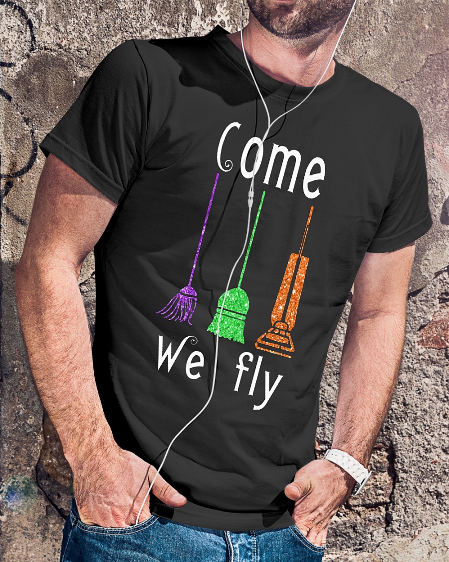 hocus pocus come we fly shirt