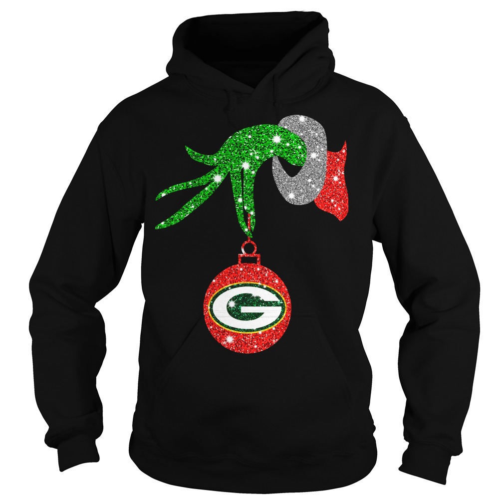 green bay packers grinch shirt