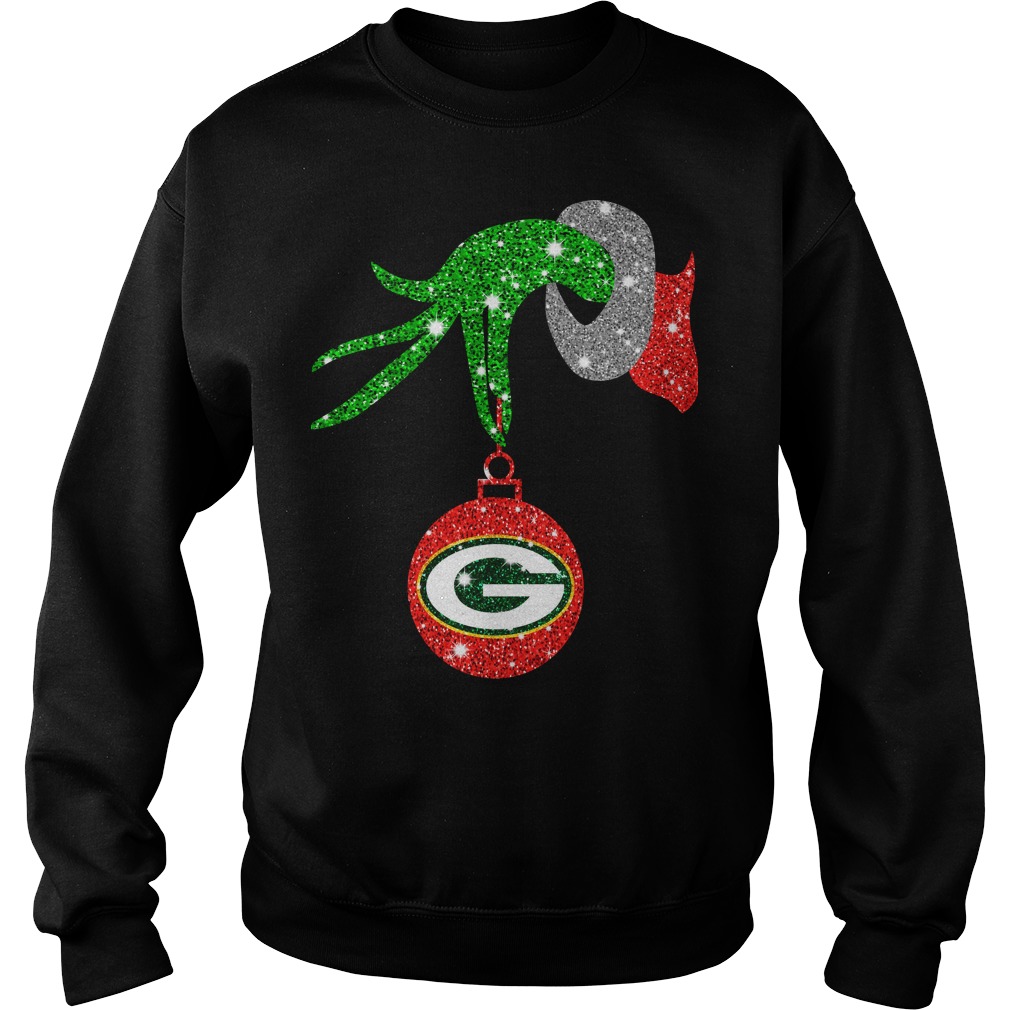 green bay packers grinch shirt