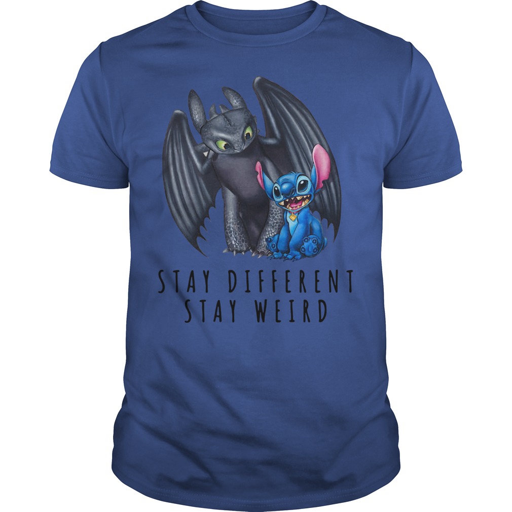 stay different stay weird shirt