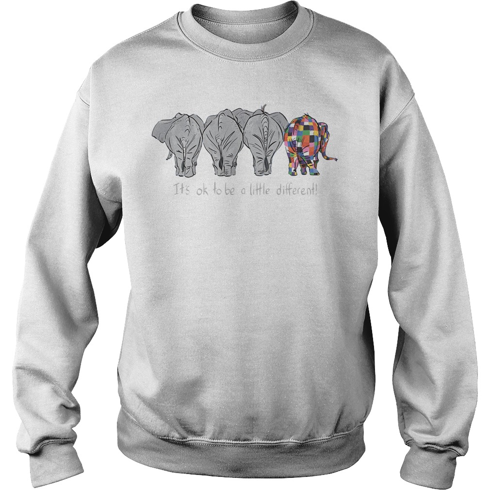 Autism Elephant It’s ok to be a little different sweater