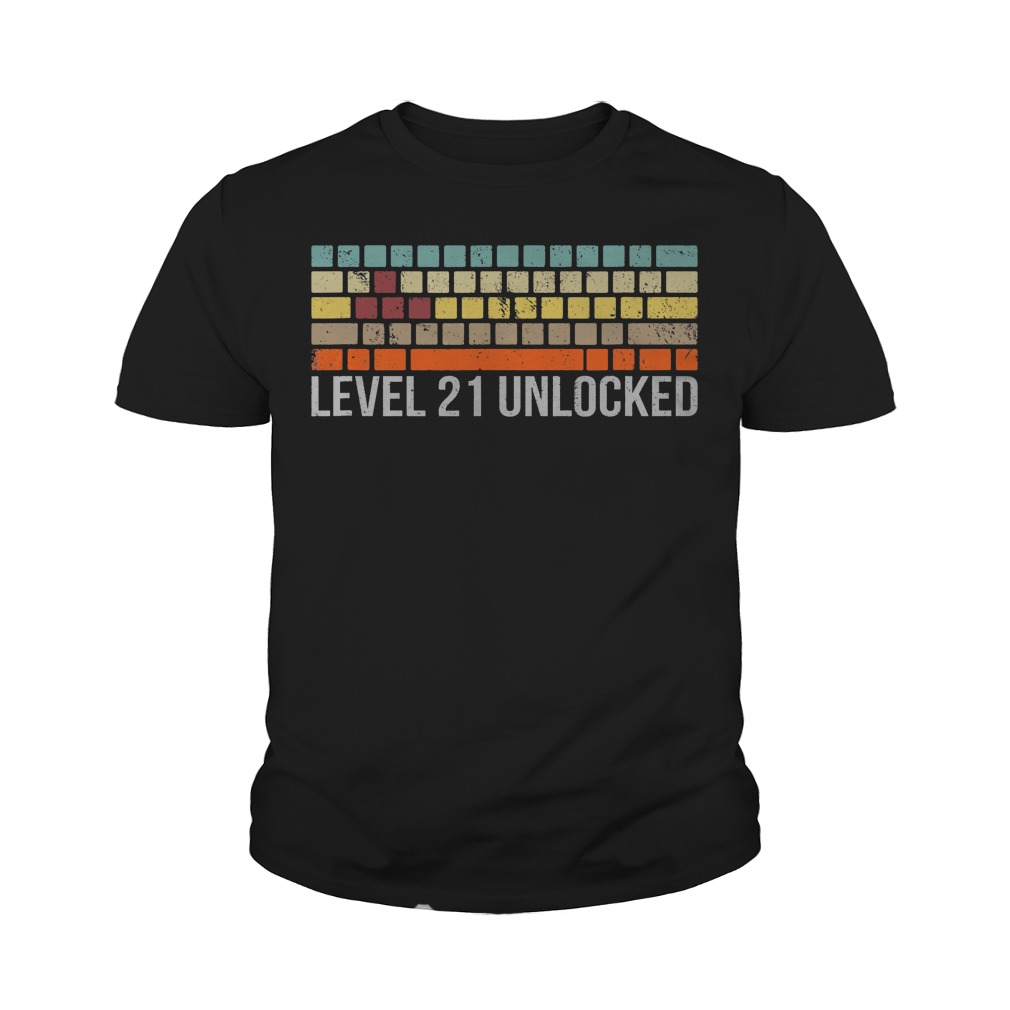 level 21 unlocked shirt