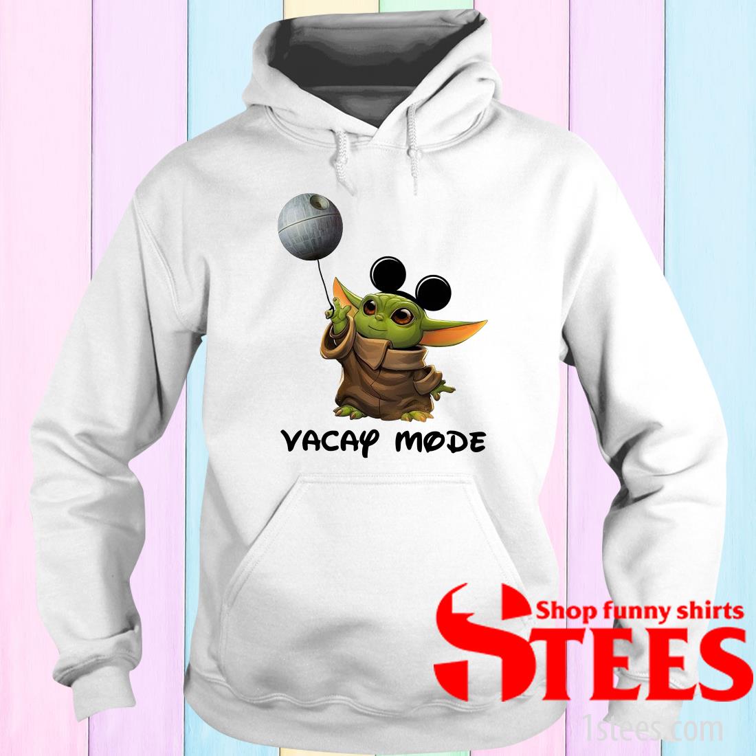 Baby Yoda Mickey Mouse Vacay Mode Shirt