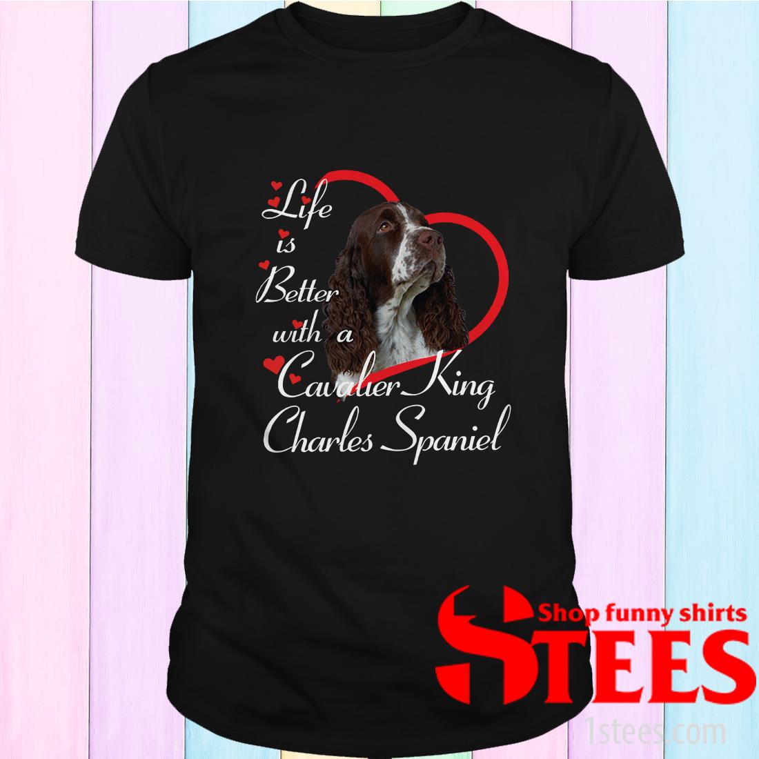 cavalier king charles spaniel shirt